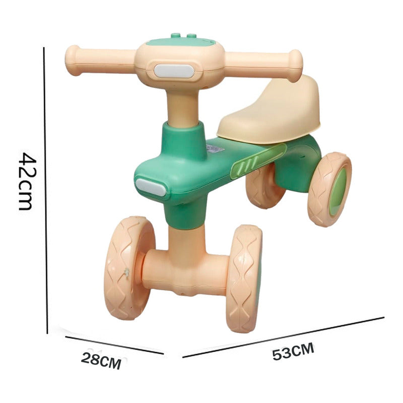Correpasillo Caminadora Equilibrio Musical 4 Ruedas Infantil