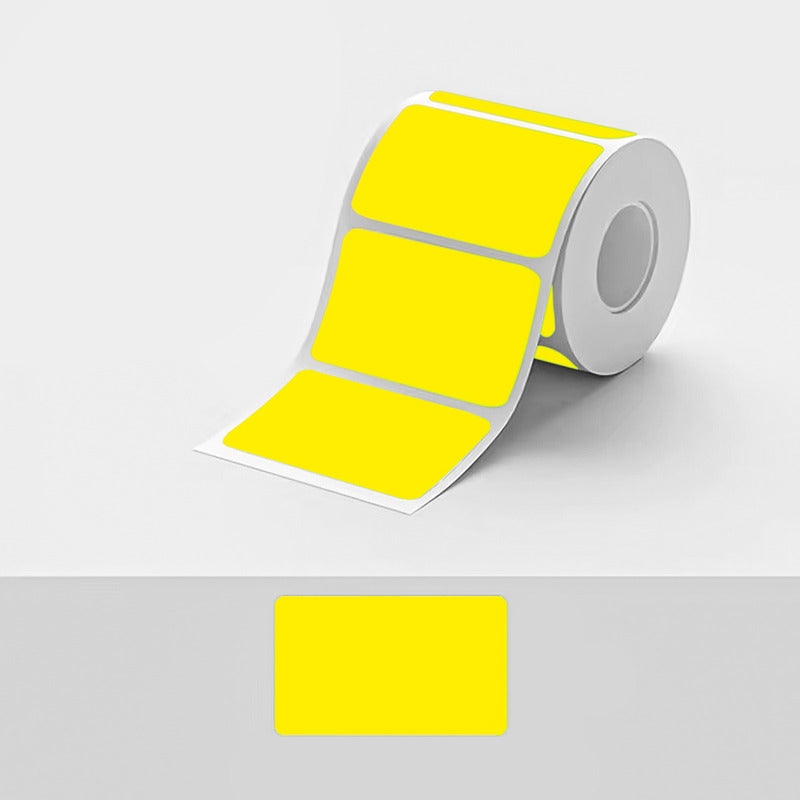 Etiquetas Adhesivas Térmicas 50x30mm Rollo 1000u Amarillo