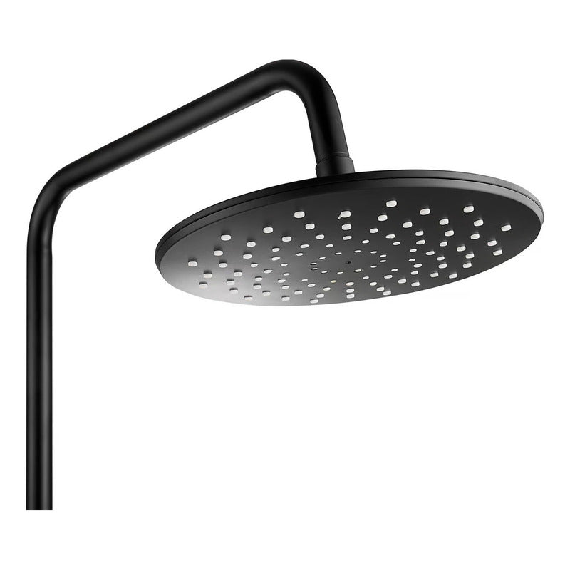 Columna De Ducha Acero Inoxidable Redondo 2 Salidas De Agua