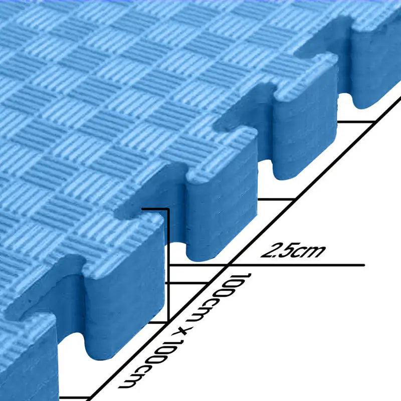 Pack 4 Planchas Tatami 100cm X 100cm X 2.5cm Boomfit