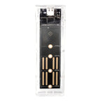 Cofre Ssd M.2 Usb C A Usb 3.1 Case Pcie Nvme 10gbp Acrílico