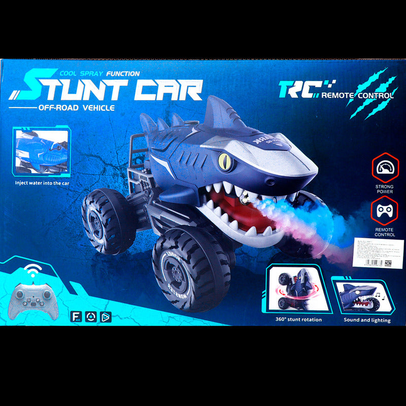 Auto A Control Remoto Off Road Tiburon Robot Acrobatico