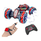 Auto Articulado a Control Remoto Ruedas Con Lanza Humo Muñeca Grande 45cm