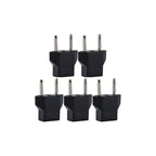 Adaptador Enchufe Americano A Nacional 10a Pack 5 Unidades