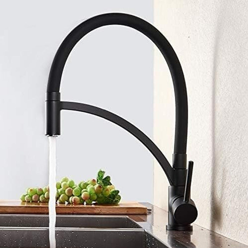 Grifo Llave Lavaplatos De Lujo Monomando Cocina Acero