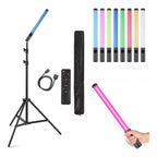Tubo Barra Luz Led Rgb Fotografia Con Tripode 2.10cm Control
