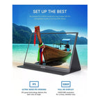 Monitor Arzopa Portátil S1 Table 2025 15.6 Uhd Parlante Case