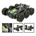 Auto De Acrobacia Rc Stunt Car 6 Ruedas Luz Sonido 2.4ghz