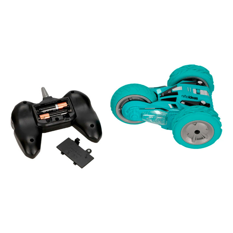 Auto Motor Loco A Control Remoto 3 Ruedas Recargable