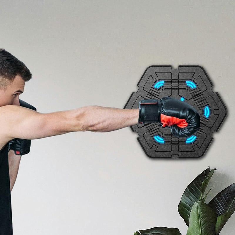 Maquina De Boxeo Con Bluetooth 40cm Con Guantes