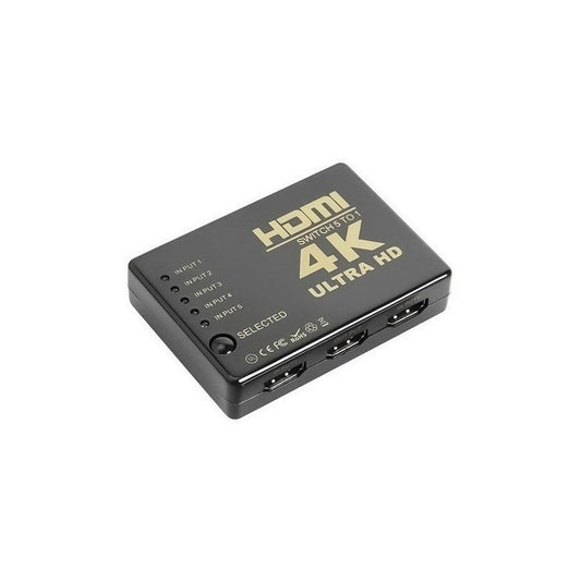 Switch Hdmi 5x1 Splitter Video 4k 2160p 60hz Control Remoto
