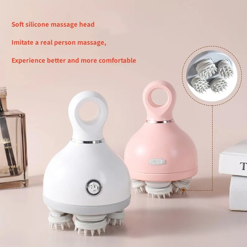 Masajeador Relajante Cabeza Cuello Inteligente Eléctrico Usb