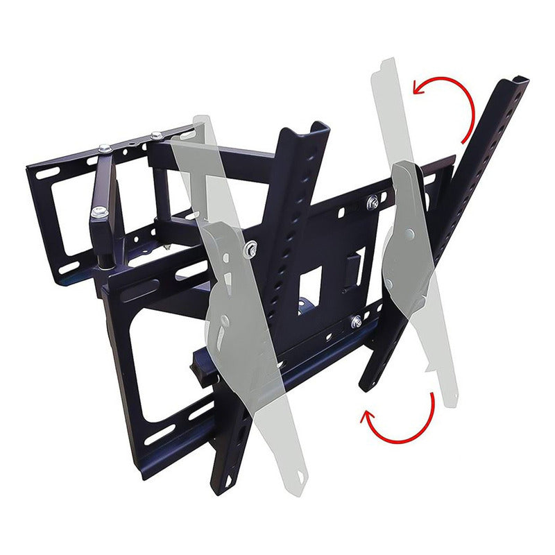 Soporte De Tv De Pared Brazo Doble 32-85 Pulgadas 120 Grados