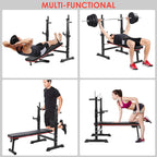 Press Banca Abdominal Reclinable Rack Pesas 5 Nivel