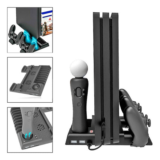 Soporte Vertical Base Para P4 Ventilador Slim Cargador