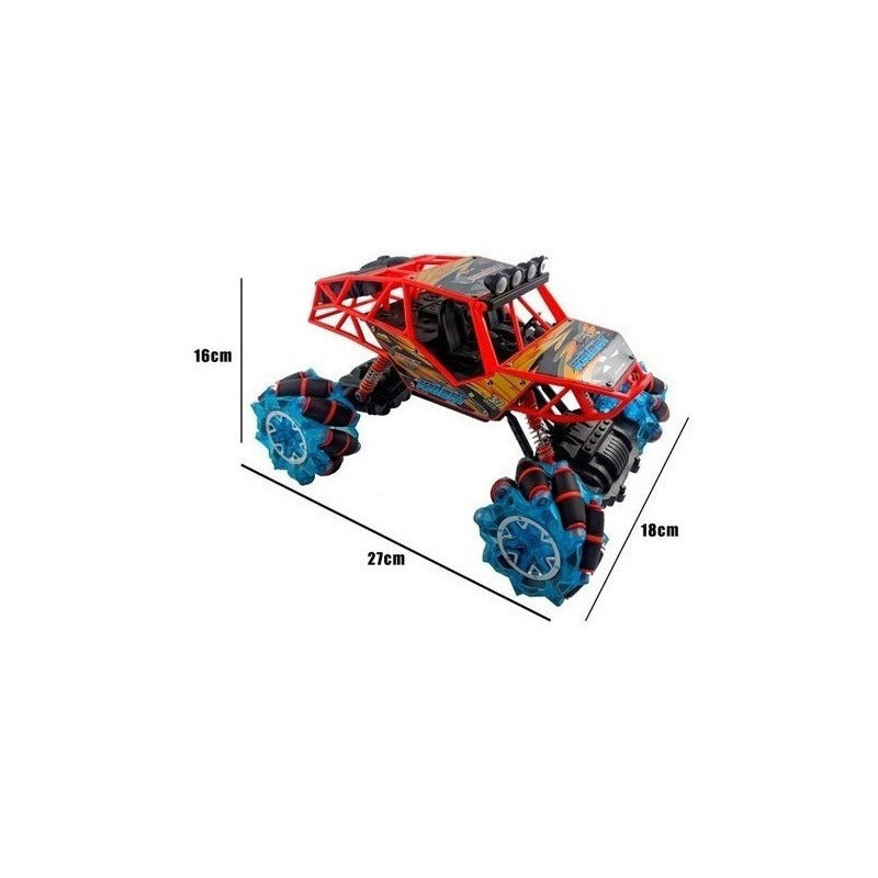 Auto A Control Remoto 4x4 Recargable Rock Rover Drifting