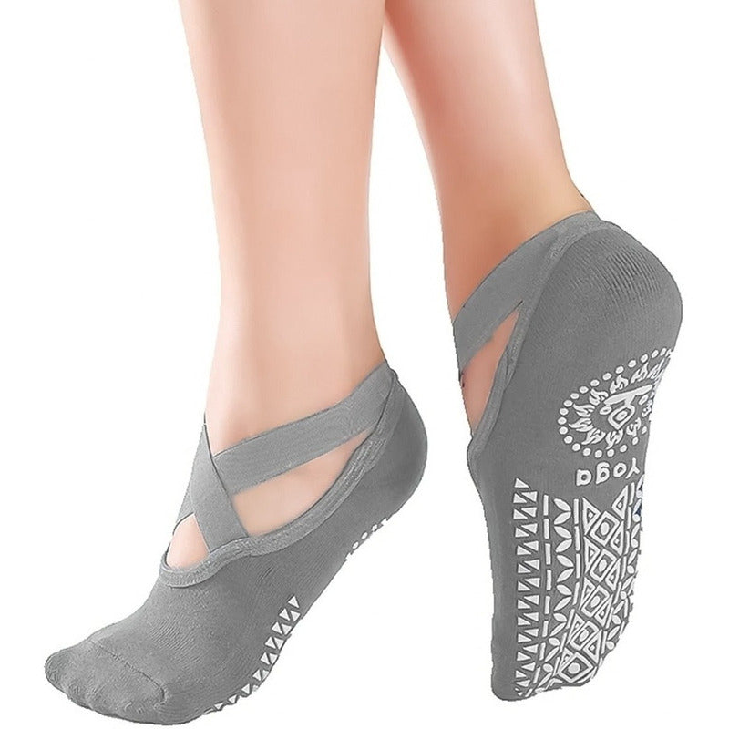 Calcetines Yoga Antideslizantes Pilates Transpirables