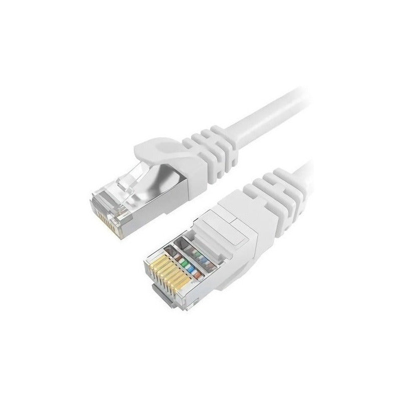 Cable De Red Lan Rj45 Cat5e De 5 Metros Conexion A Internet