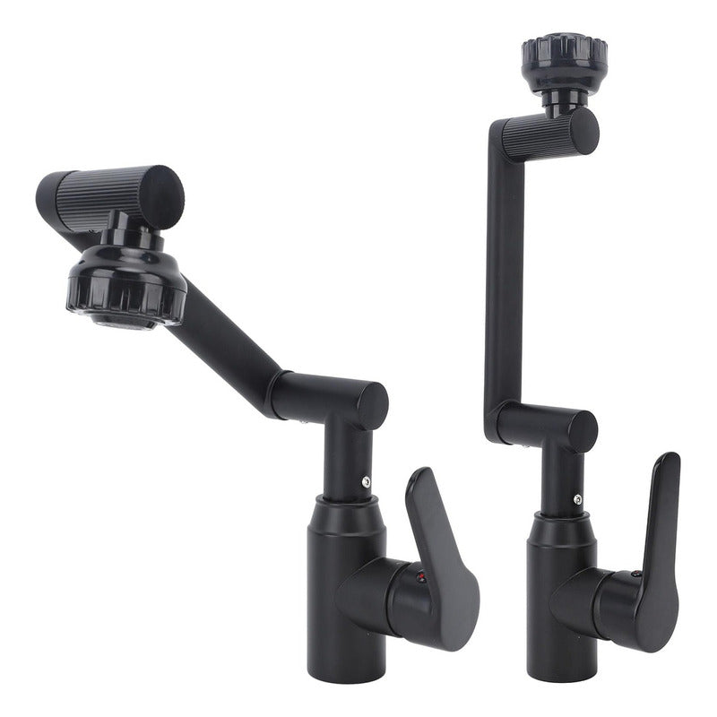 Llave Lavamanos Monomando Giratoria 360 Acero Inoxidable