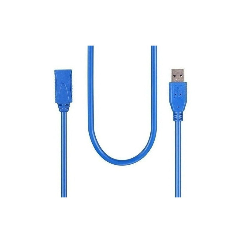 Cable Alargador Usb Macho A Usb Hembra 3m Usb 3.0 En Blister