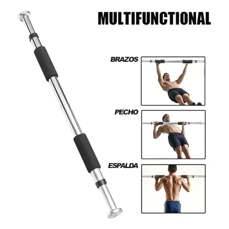 Barra De Ejercicio Ajustable Para Puerta Dominadas Flexiones