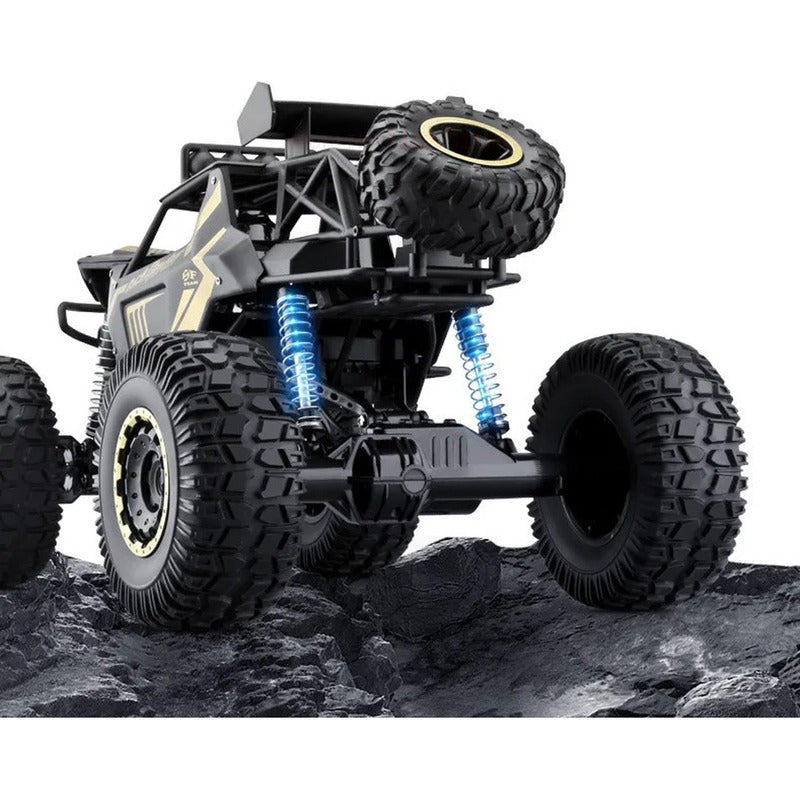 Camioneta Todoterreno Tracción 4x4 Control Remoto Metal 1:8