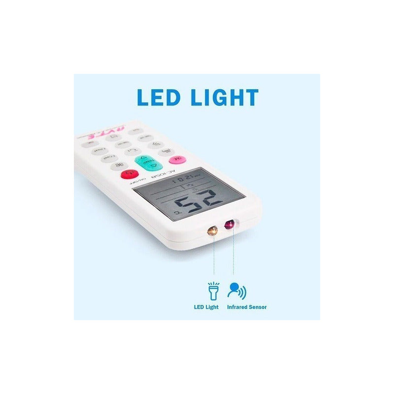 Control Remoto Universal Aire Acondicionado Todas Las Marcas