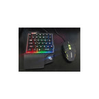 Kit Teclado Una Mano Mouse Gamer Celular Yelandar Rgb