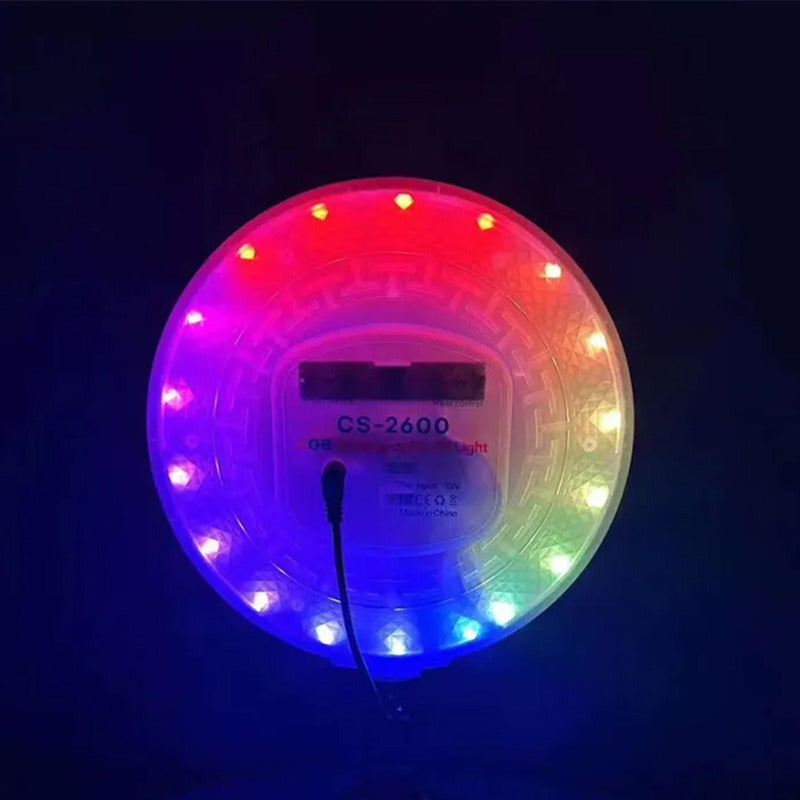 Panel Luz Rgb Estudio Fotografía Video 22cm Tripode Control