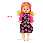 Coche Cuna Metalico De Juguete Con Muñeca Lovely 9 Portatil
