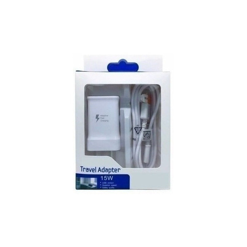 Cargador Micro Usb 2.0 A Carga Normal Incluye Cable De 1m