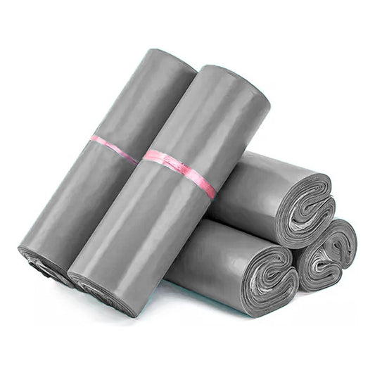 Pack 100 Bolsas Courier Embalaje Negra Autoadhesivo 40x55cm