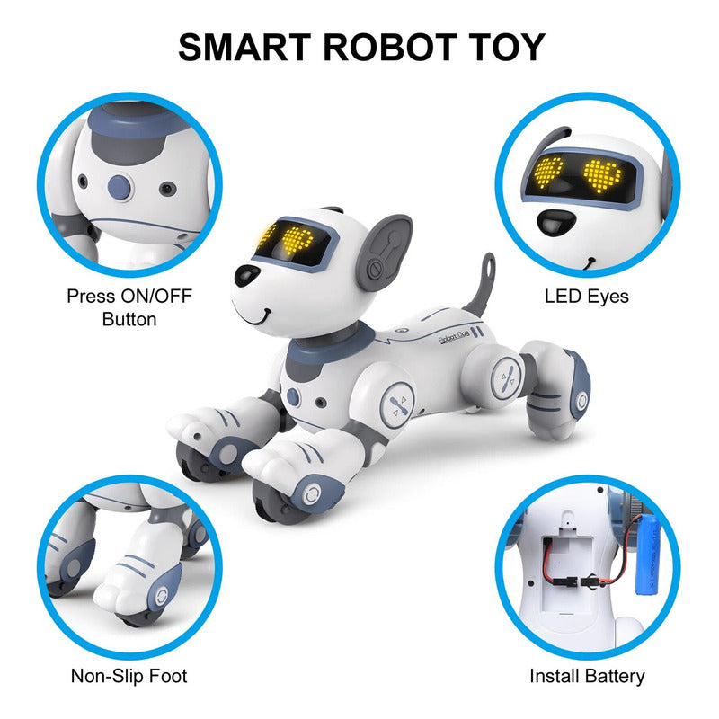 Perro Robot Inteligente Smart Dog Control Remoto Interactivo