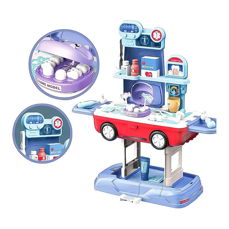 Maleta Dentista Juguete Educativo Para Niños Juegos De Rol