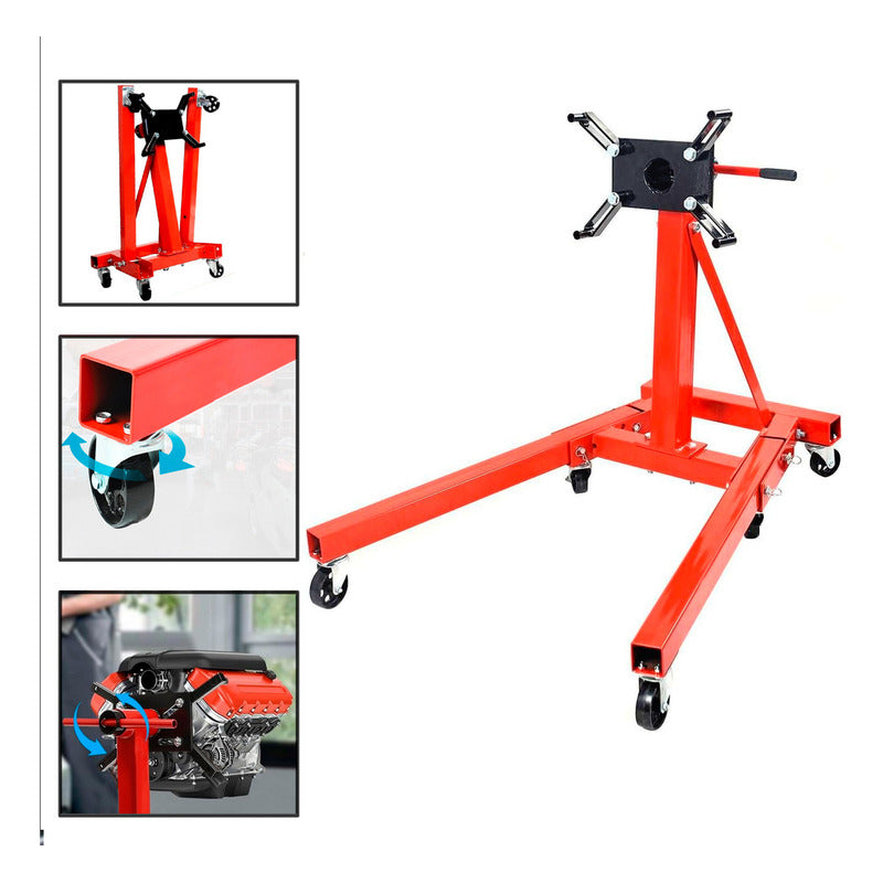 Soporte Multibanco Para Motores 1 Tonelada Tipo U 360° Plegable