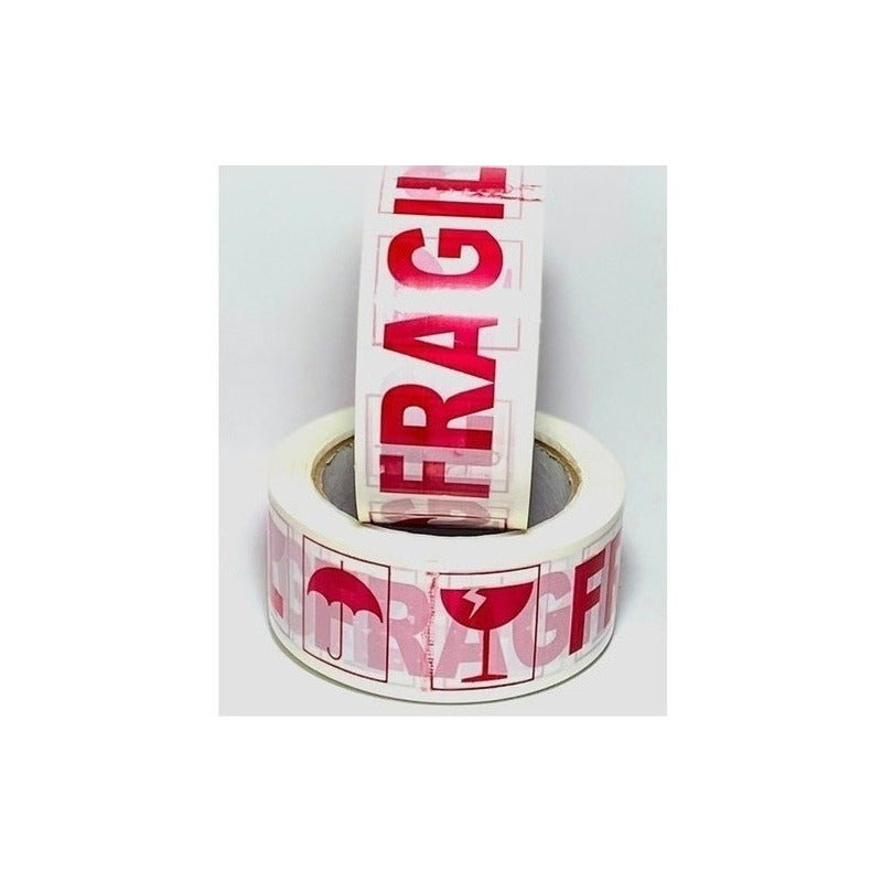 Cinta Embalaje Fragil 50 Metros Y 50 Micrones 48mm