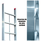 Escalera Magica Plegable Slim 7 Escalones Fold A Step 2.4mts