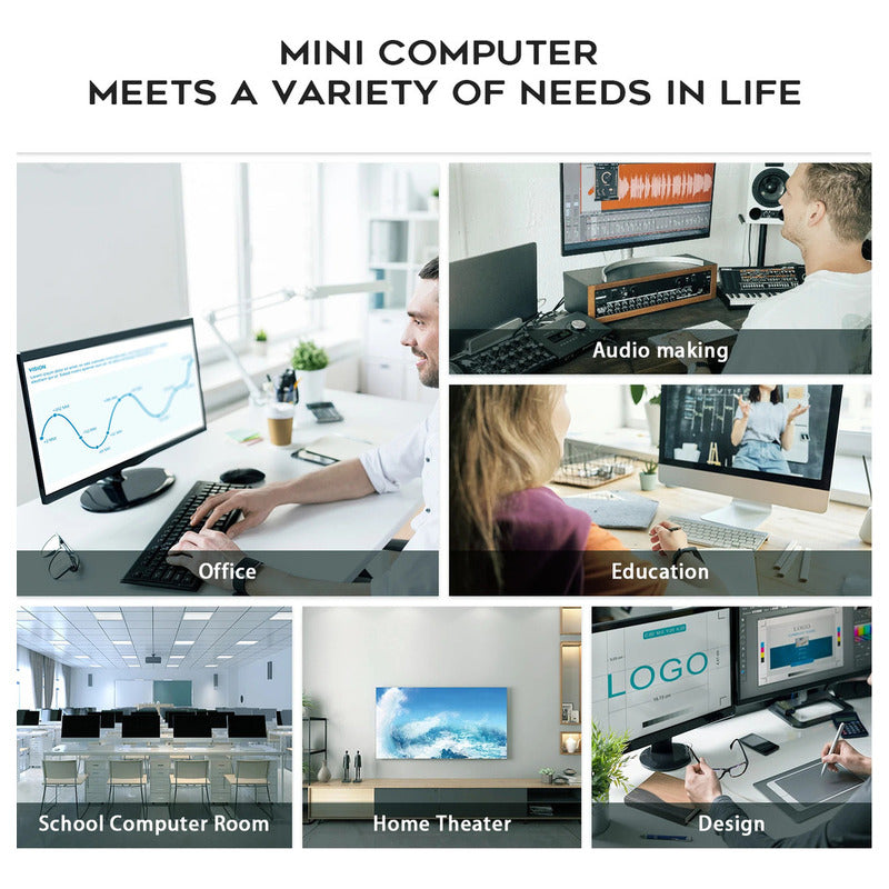 Mini Pc Beelink Mini S 8gb 256gb Win 11 Intel Celeron N5095