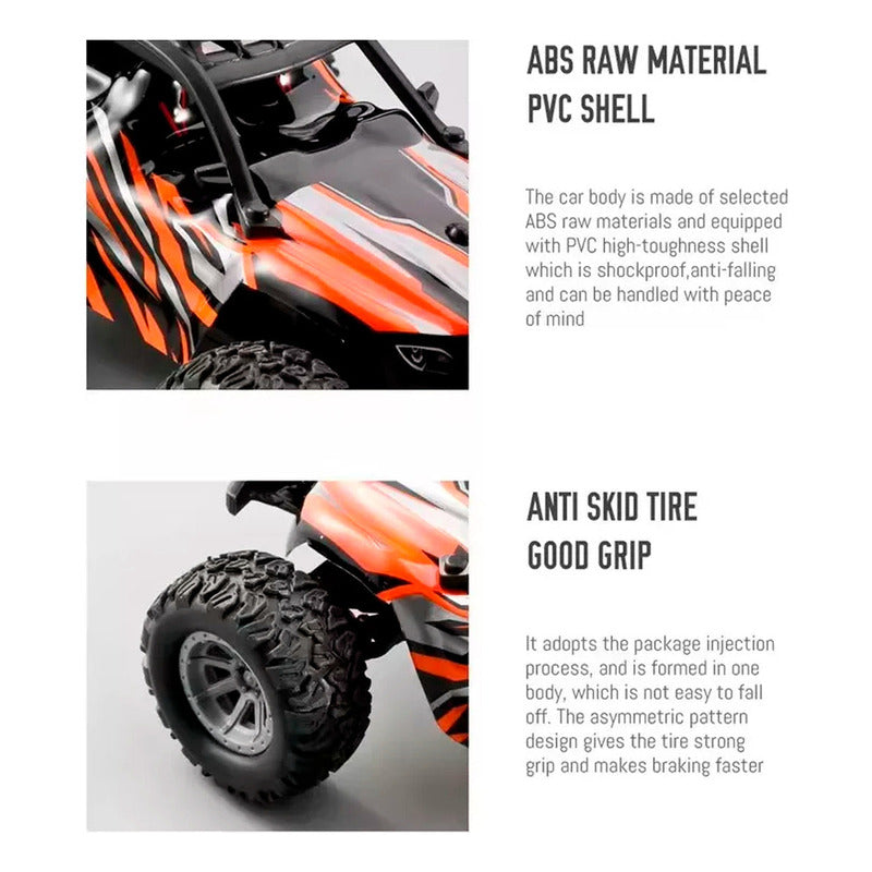 Coche Micro Warrior Rc Alta Velocidad 2.4ghz A 20km/h