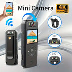 Mini Cámara Deportiva 4k Hdr Con Wifi Para Sendero y Conducción