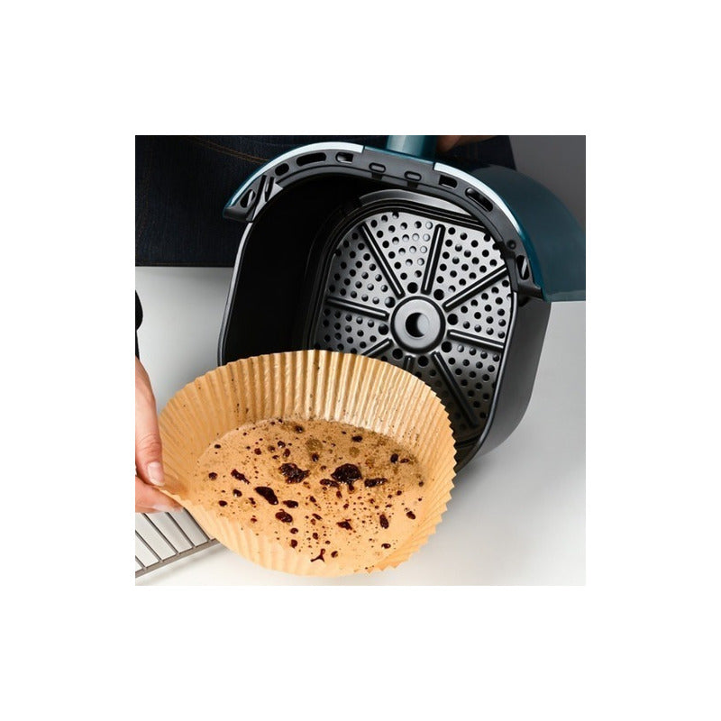 50 Forros Airfryer Papel Antiadherente Freidoras Desechable