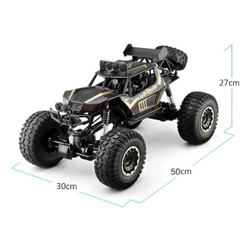 Camioneta Todoterreno Tracción 4x4 Control Remoto Metal 1:8