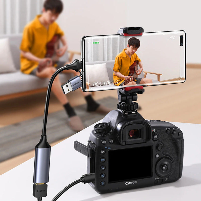 Capturadora De Video Tipo C Hdmi Usb 3 En 1 1080p 4k 60h 3.0