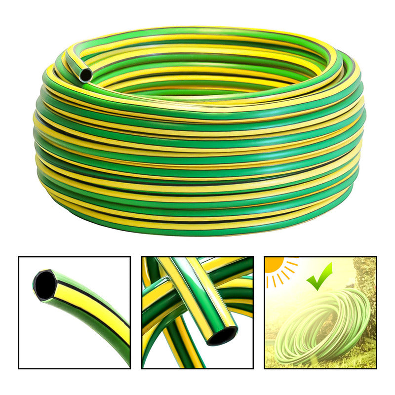Manguera Riego Jardin 50m 1/2 1.2mm Reforzada Proteccion Uv