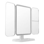 Espejo Maquillaje Profesional 22 Led Aumento Plegable Grande