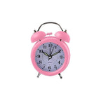 Reloj Despertador Antiguo Metalico Doble Campana Colores