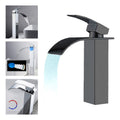Llave Lavamanos Monomando Cascada Baño De Lujo Acero