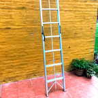 Escalera Magica Plegable Slim 7 Escalones Fold A Step 2.4mts