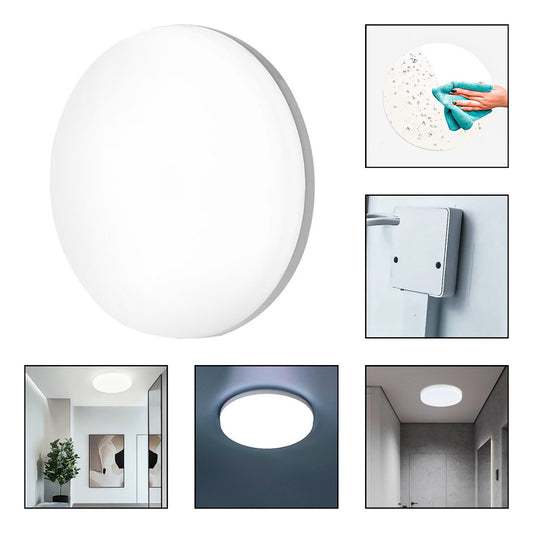 Foco Sin Bordes Led Techo Plafon Sobrepuesto 18w Luz Fria