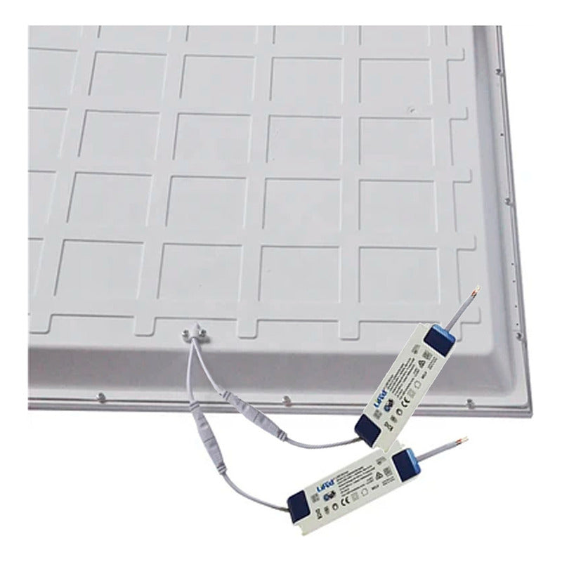 Foco Panel Plafón Embutido Cuadrado 88w Luz Blanca Fria 60cm